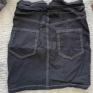 Black mini skirt Whitefox